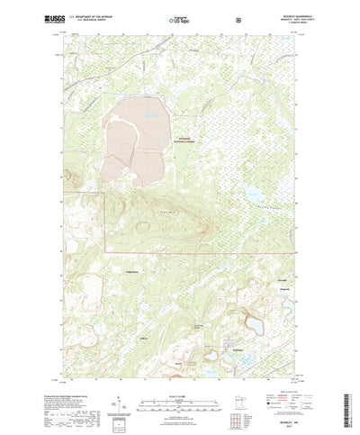 United States Geological Survey McKinley, MN (2022, 24000-Scale) digital map