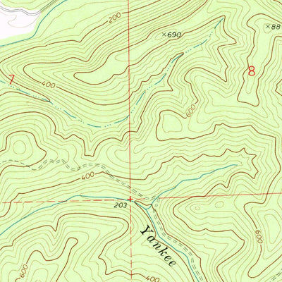 United States Geological Survey Mckinley, OR (1971, 24000-Scale) digital map