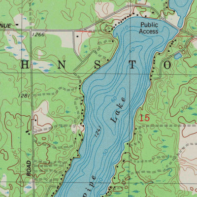 United States Geological Survey Mckinley, WI (1982, 24000-Scale) digital map