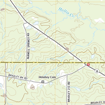 United States Geological Survey McKinney, AR (2020, 24000-Scale) digital map