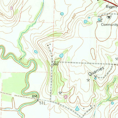 United States Geological Survey Mckinney East, TX (1960, 24000-Scale) digital map