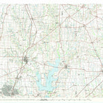 United States Geological Survey Mckinney, TX (1985, 100000-Scale) digital map