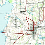 United States Geological Survey Mckinney, TX (1985, 100000-Scale) digital map