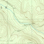 United States Geological Survey Mckinnon Brook, ME (1986, 24000-Scale) digital map