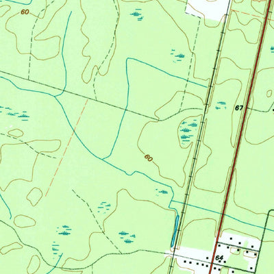 United States Geological Survey Mckinnon, GA (1993, 24000-Scale) digital map