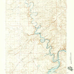 United States Geological Survey Mckinnon Junction, WY (1957, 62500-Scale) digital map