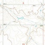 United States Geological Survey Mckinnsey Reservoir East, MT (1972, 24000-Scale) digital map