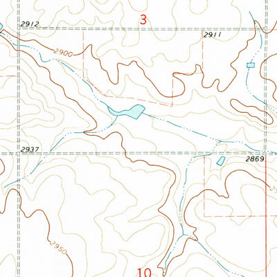 United States Geological Survey Mckinnsey Reservoir East, MT (1972, 24000-Scale) digital map