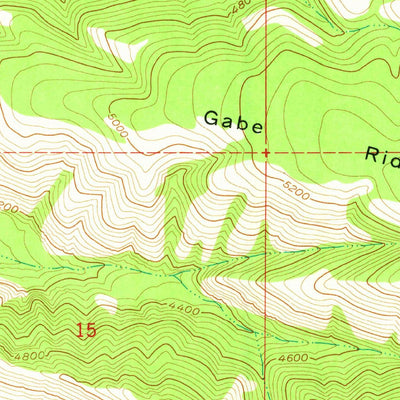 United States Geological Survey Mckinzie Creek, ID (1963, 24000-Scale) digital map