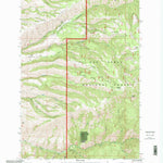 United States Geological Survey Mckinzie Creek, ID (1995, 24000-Scale) digital map