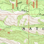 United States Geological Survey Mckinzie Creek, ID (1995, 24000-Scale) digital map