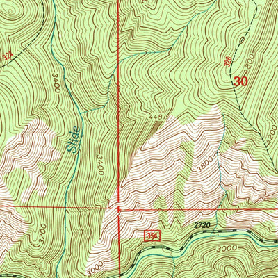 United States Geological Survey Mckinzie Creek, ID (1995, 24000-Scale) digital map