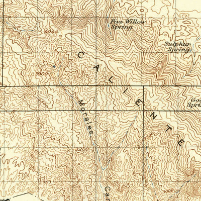 United States Geological Survey Mckittrick, CA (1912, 125000-Scale) digital map