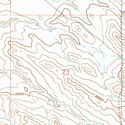 United States Geological Survey Mckonkey Creek, MT (1960, 24000-Scale) digital map