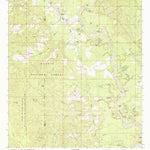 United States Geological Survey Mclain, MS (1982, 24000-Scale) digital map