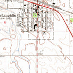 United States Geological Survey Mclaughlin, SD (1966, 24000-Scale) digital map