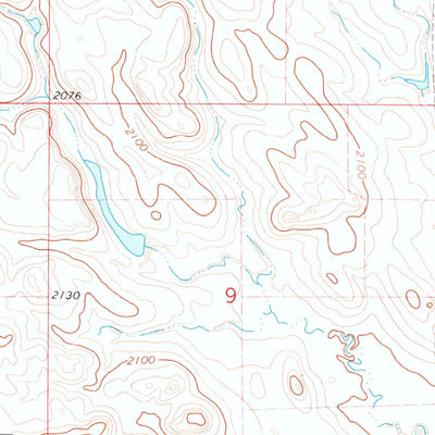 United States Geological Survey Mclaughlin SW, SD (1971, 24000-Scale) digital map