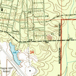United States Geological Survey Mclaurin, MS (2000, 24000-Scale) digital map