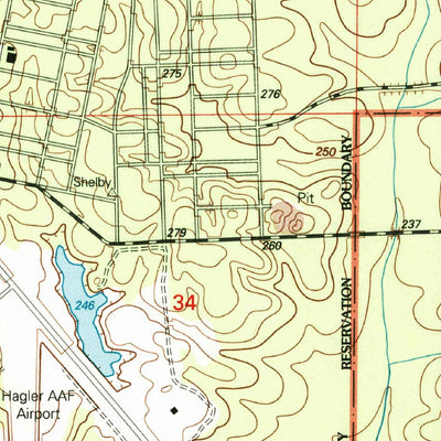 United States Geological Survey Mclaurin, MS (2000, 24000-Scale) digital map
