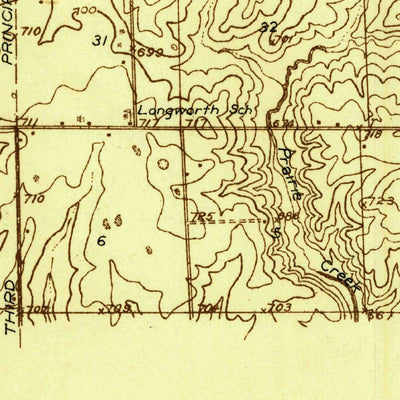 United States Geological Survey Mclean, IL (1930, 48000-Scale) digital map