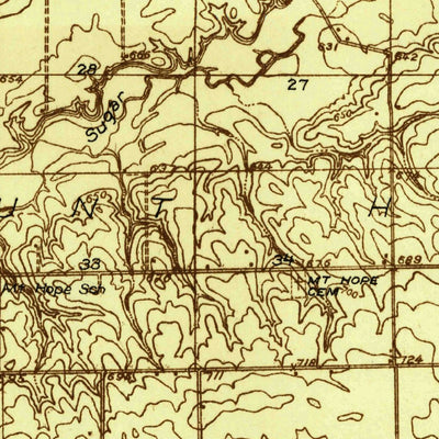 United States Geological Survey Mclean, IL (1930, 48000-Scale) digital map