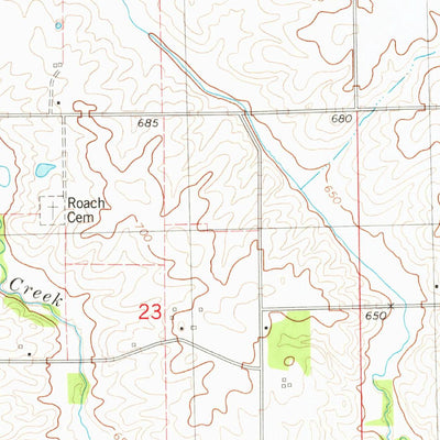 United States Geological Survey Mclean, IL (1981, 24000-Scale) digital map