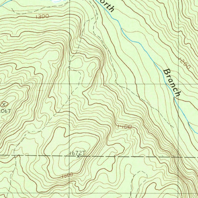 United States Geological Survey Mclean Mountain, ME (1985, 24000-Scale) digital map