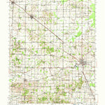 United States Geological Survey Mcleansboro, IL (1942, 62500-Scale) digital map