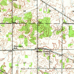 United States Geological Survey Mcleansboro, IL (1942, 62500-Scale) digital map