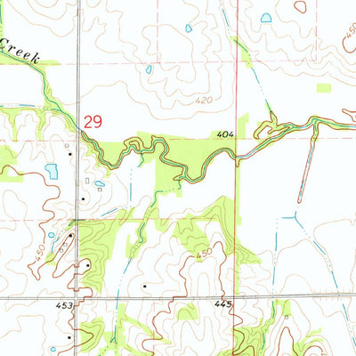 United States Geological Survey Mcleansboro, IL (1974, 24000-Scale) digital map