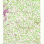 United States Geological Survey Mcleansville, NC (1952, 24000-Scale) digital map