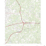 United States Geological Survey McLeansville, NC (2022, 24000-Scale) digital map