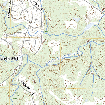 United States Geological Survey McLeansville, NC (2022, 24000-Scale) digital map