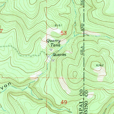 United States Geological Survey Mclellan Reservoir, AZ (1979, 24000-Scale) digital map