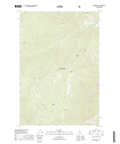 United States Geological Survey McLendon Butte, ID (2020, 24000-Scale) digital map
