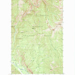 United States Geological Survey Mcleod Mountain, WA (1991, 24000-Scale) digital map