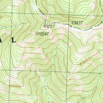United States Geological Survey Mcleod Mountain, WA (1991, 24000-Scale) digital map