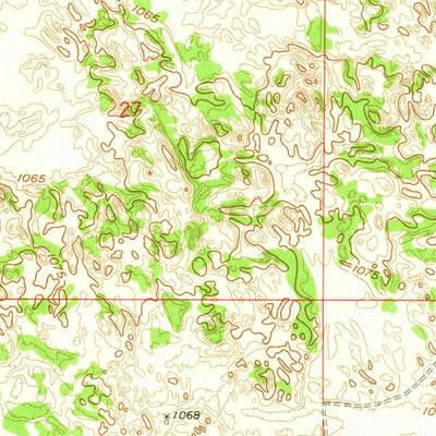 United States Geological Survey Mcleod, ND (1961, 24000-Scale) digital map