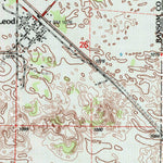 United States Geological Survey Mcleod, ND (1998, 24000-Scale) digital map