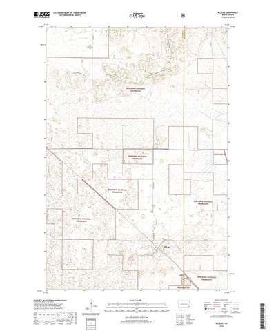 United States Geological Survey McLeod, ND (2020, 24000-Scale) digital map