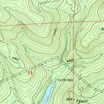 United States Geological Survey Mcleod, OR (1997, 24000-Scale) digital map
