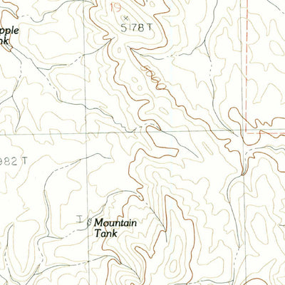 United States Geological Survey Mcleod Tank, NM (1985, 24000-Scale) digital map