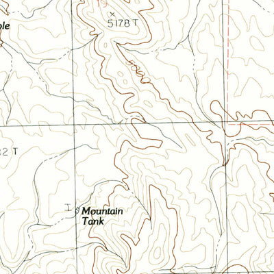 United States Geological Survey Mcleod Tank, NM (1996, 24000-Scale) digital map