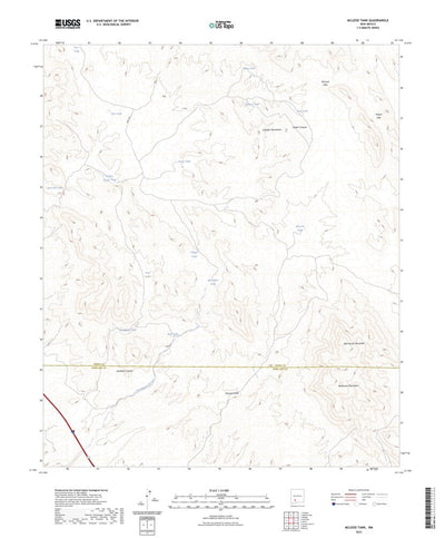 United States Geological Survey McLeod Tank, NM (2023, 24000-Scale) digital map