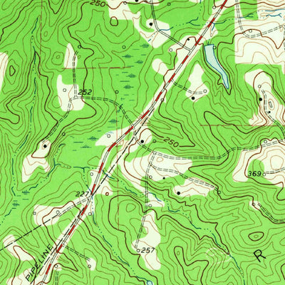 United States Geological Survey Mcleod, TX-LA (1962, 24000-Scale) digital map