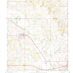 United States Geological Survey Mcloud, OK (1966, 24000-Scale) digital map