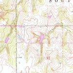 United States Geological Survey Mcloud, OK (1966, 24000-Scale) digital map