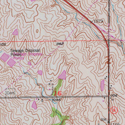 United States Geological Survey Mclouth, KS (1950, 24000-Scale) digital map