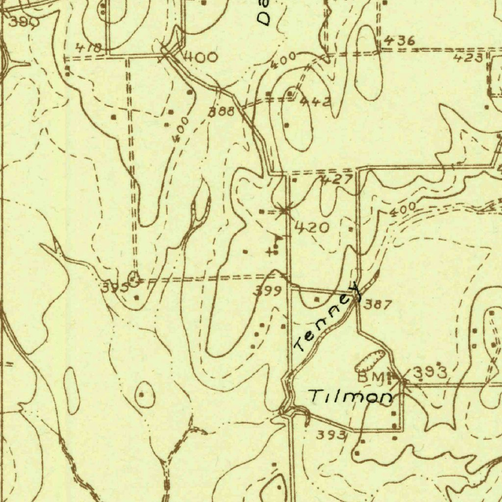 Mcmahan, TX (1925, 48000Scale) Map by United States Geological Survey