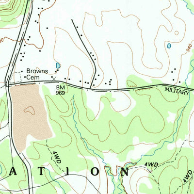 United States Geological Survey Mcmillan Mountains, TX (1994, 24000-Scale) digital map